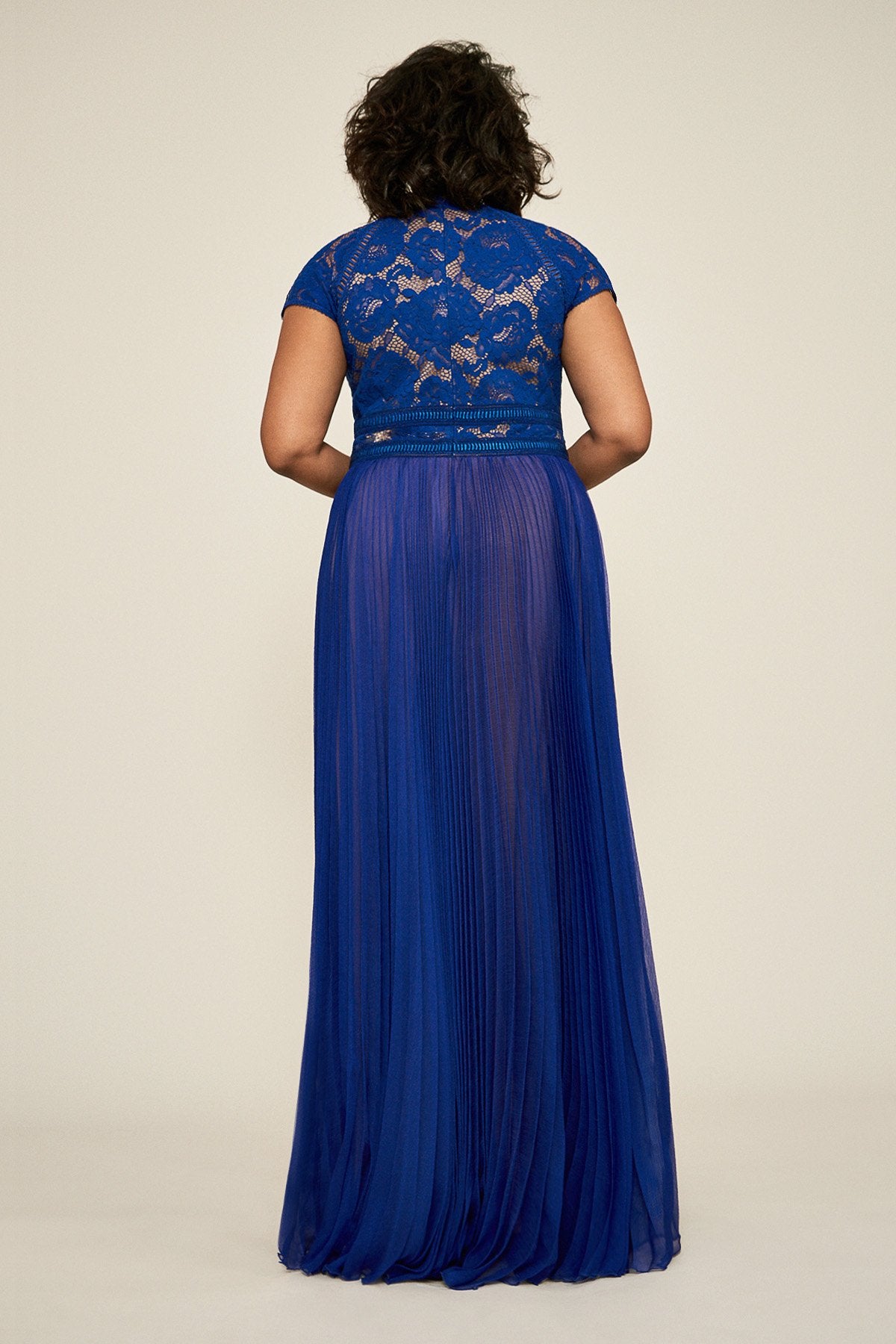 Tadashi Shoji - Amanda Lace Bodice Gown - PLUS SIZE