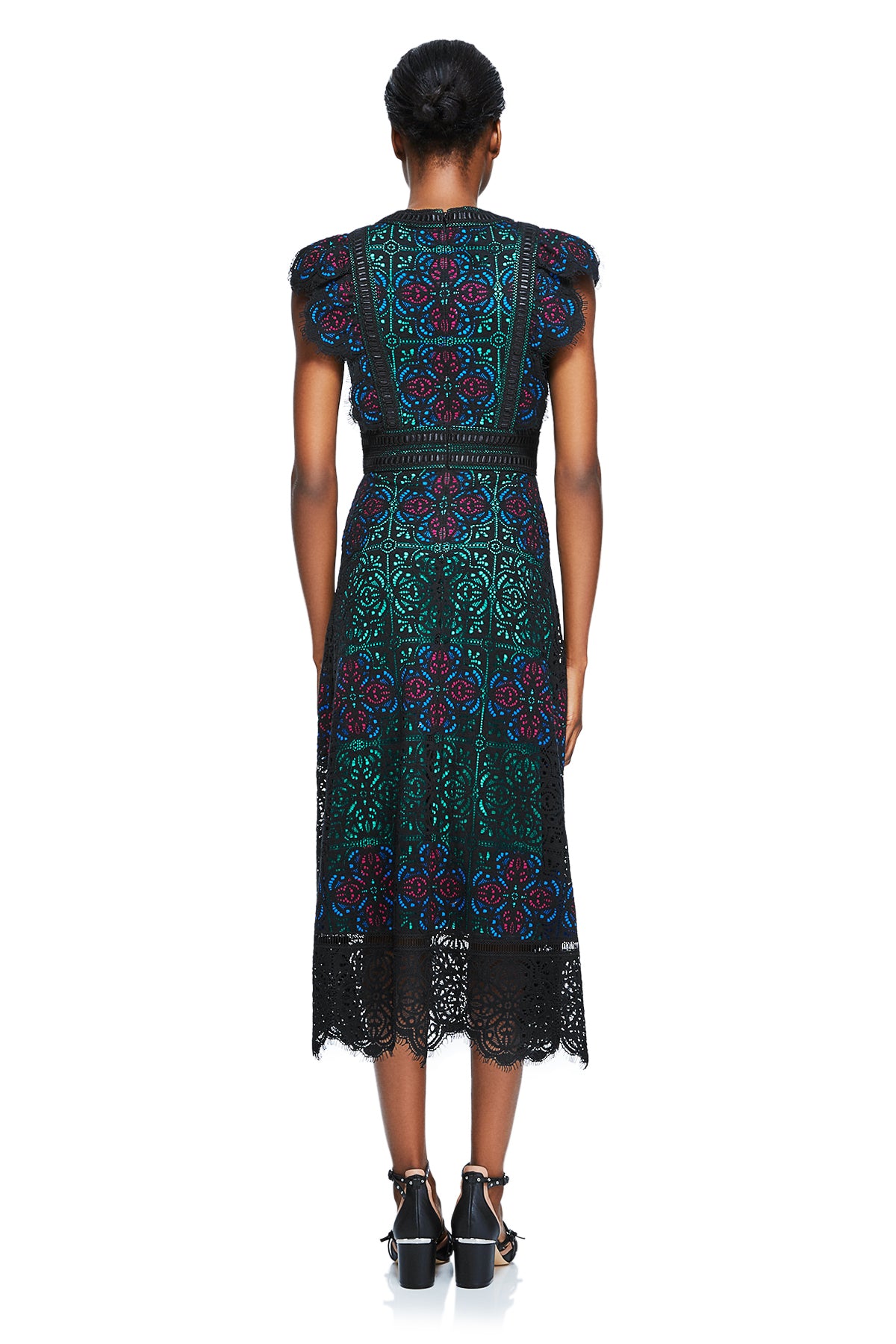 Tadashi Shoji - Lacroix Tea-Length Dress 