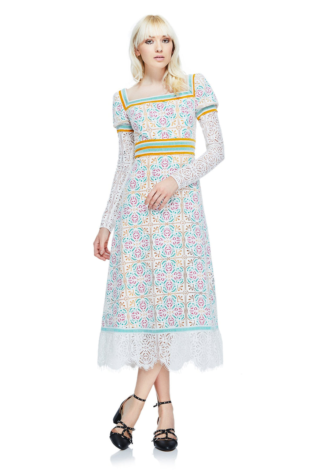 Tadashi Shoji - Dreux Tea-Length Dress