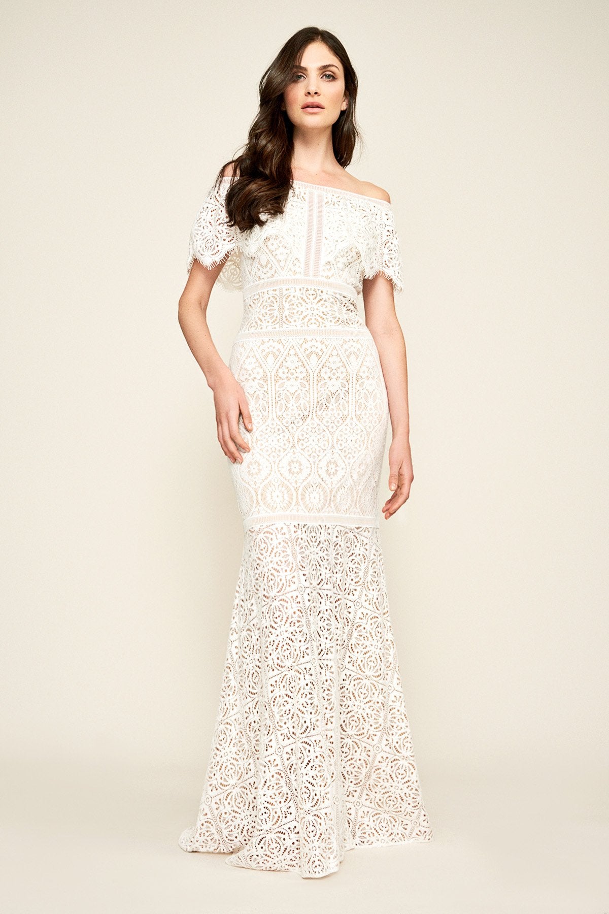 Tadashi Shoji - Avellino Off-The-Shoulder Gown 