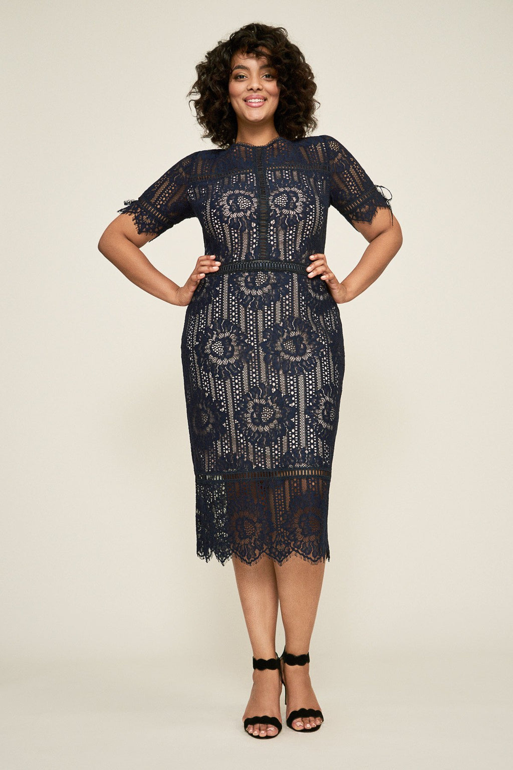 Tadashi Shoji - Suma Lace Dress - PLUS SIZE