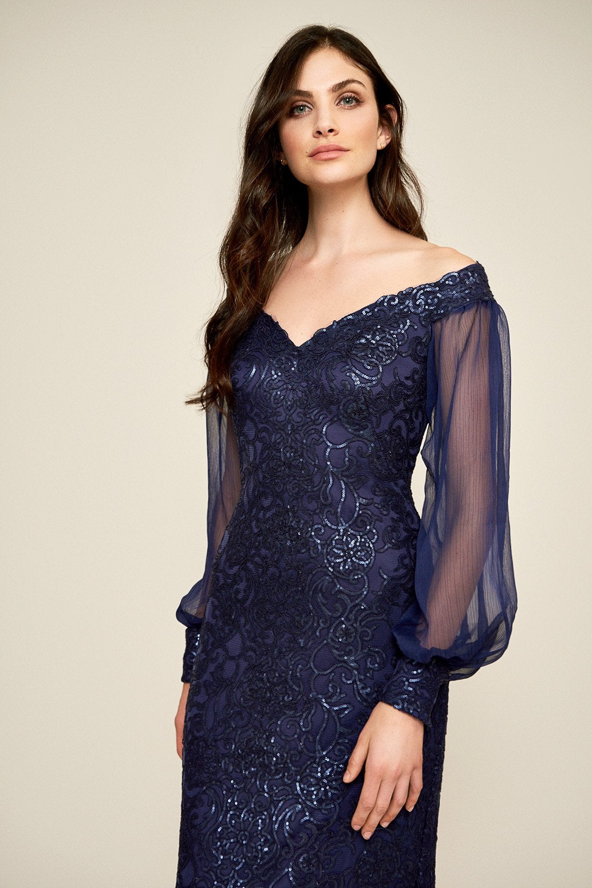 Tadashi Shoji - Perth Sequin Gown