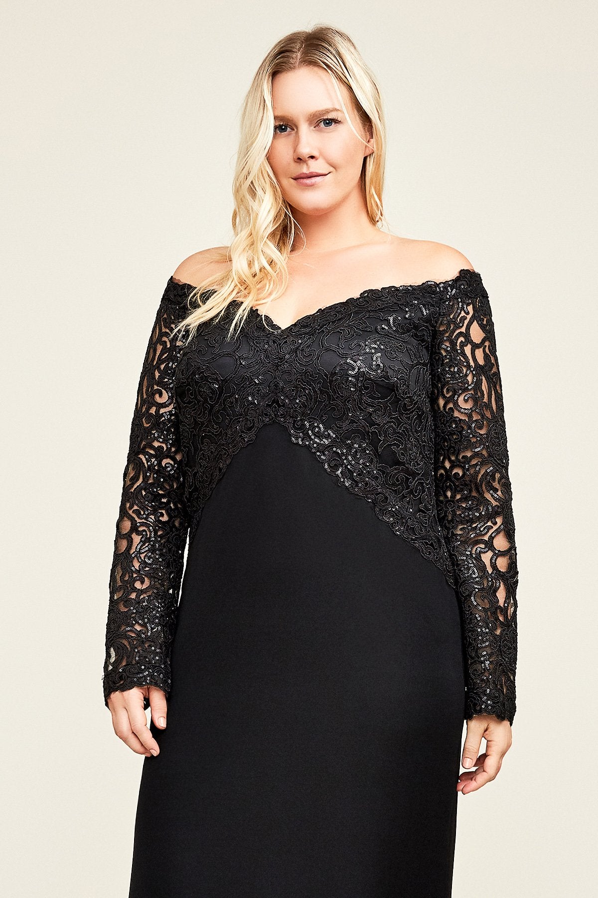 Tadashi Shoji - Allyson Evening Gown - PLUS SIZE