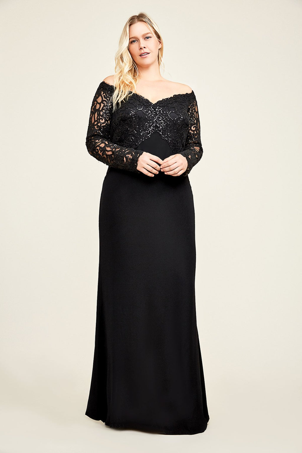 Tadashi Shoji - Allyson Evening Gown - PLUS SIZE