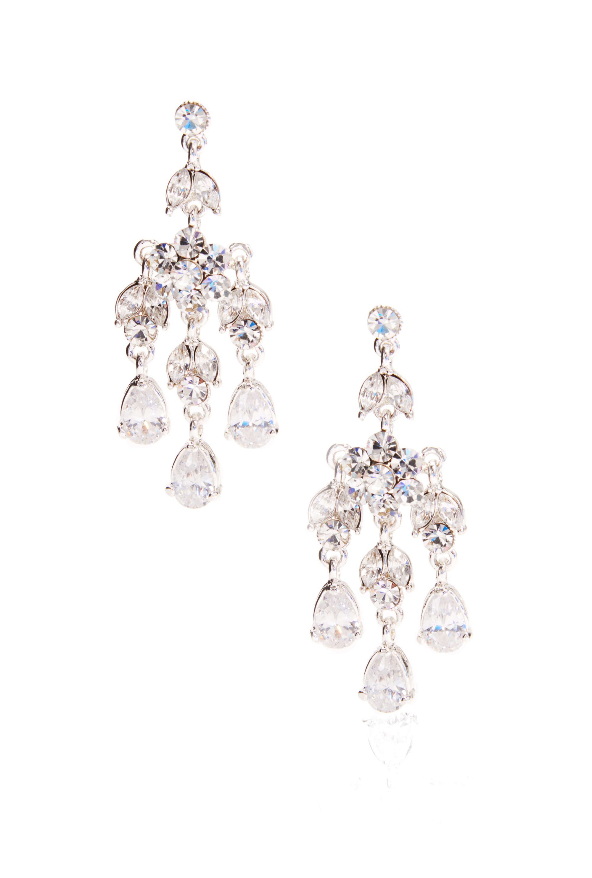 Tadashi Shoji x Bel Aire Bridal - Rhinestone Chandelier Earrings