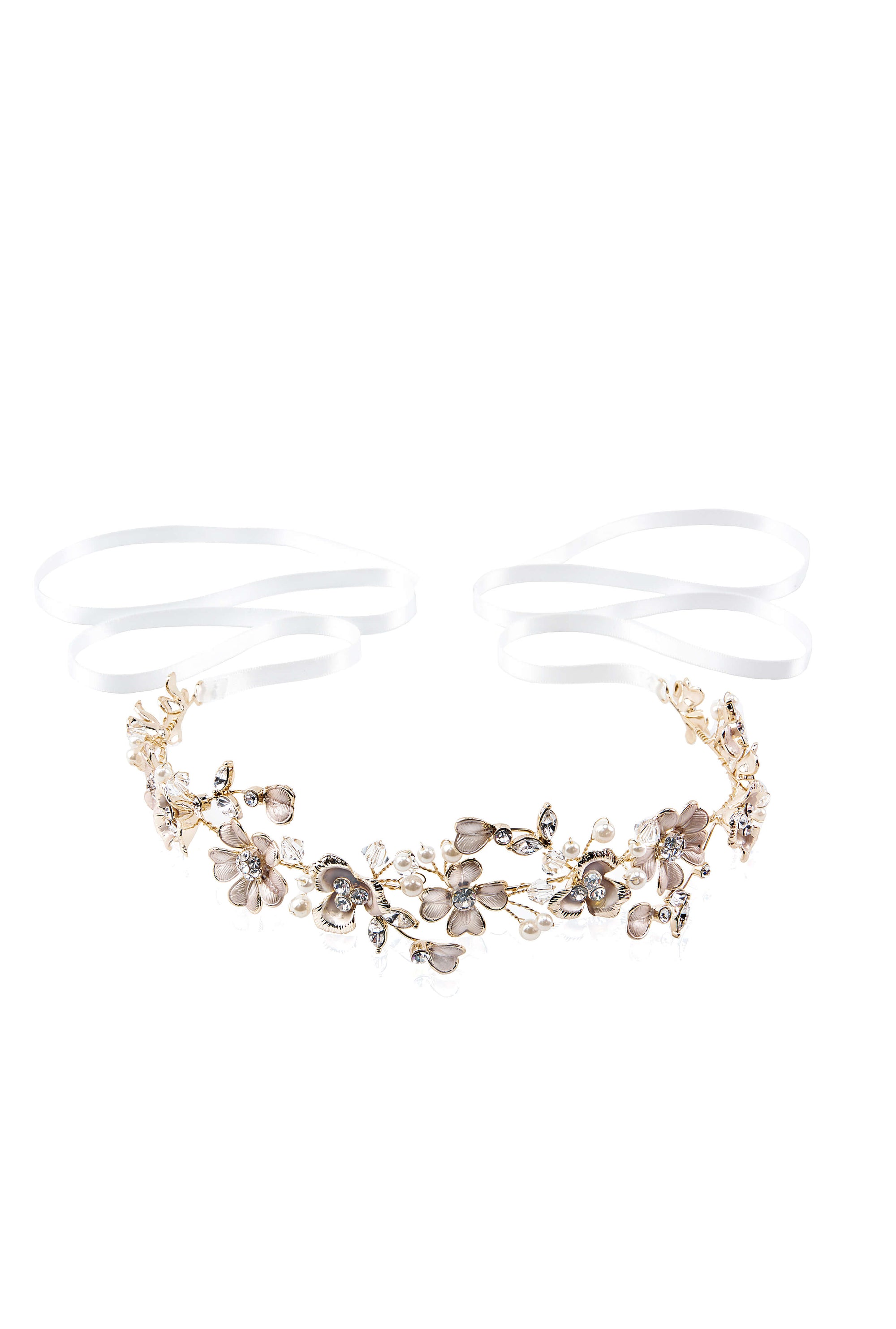 Tadashi Shoji x Bel Aire Bridal - Softly Painted Flower Headband