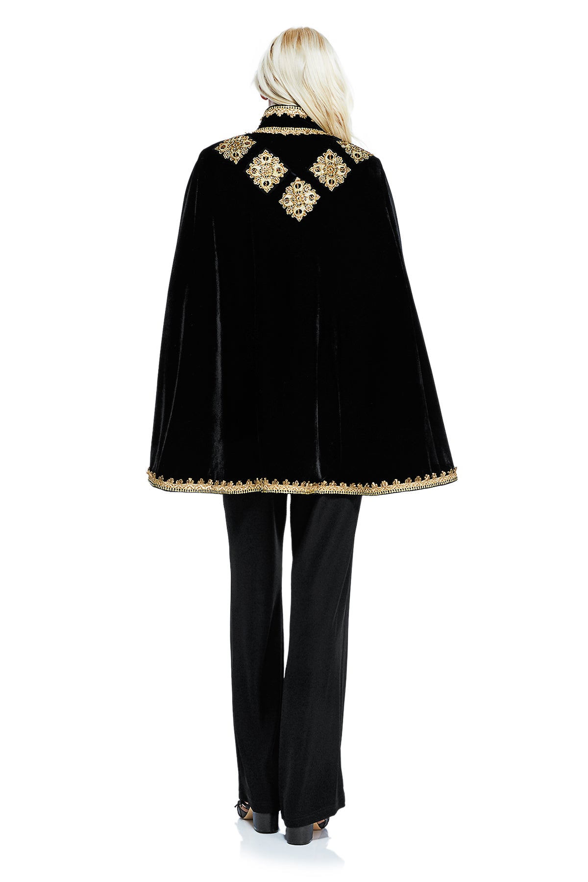 Tadashi Shoji - Pascal Velvet Cape