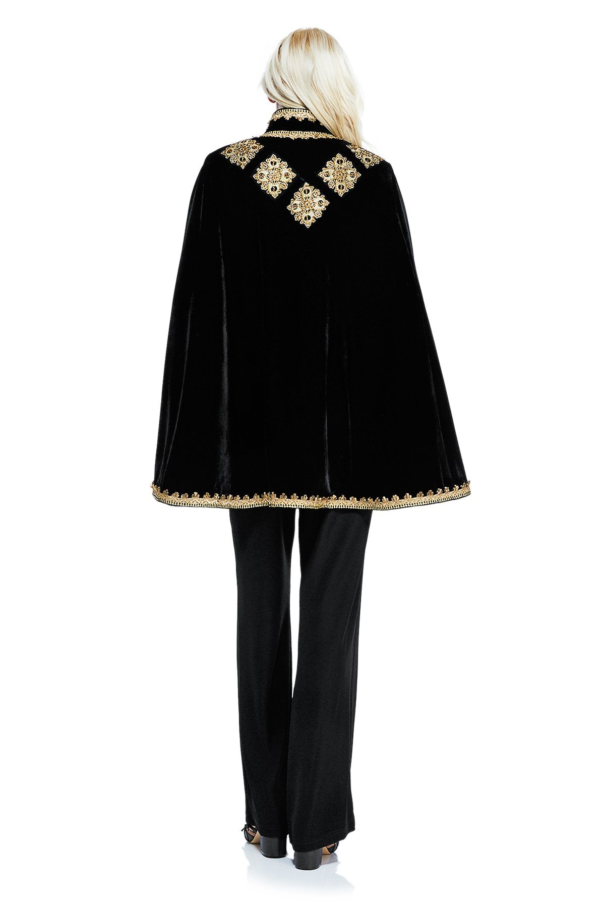 Pascal Velvet Cape – Tadashi Shoji Official Online Boutique