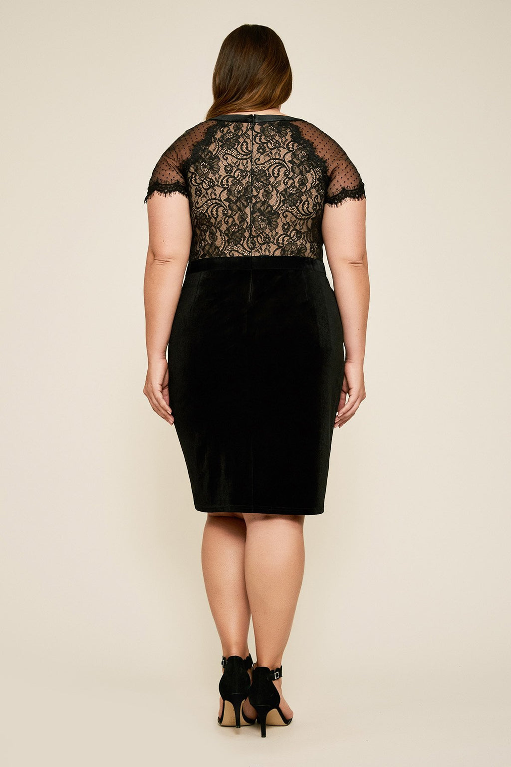 Tadashi Shoji - Turri Velvet Dress - PLUS SIZE