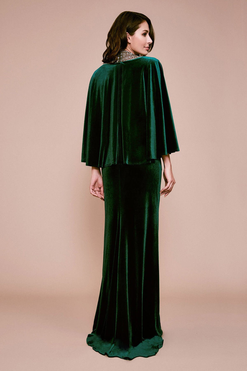Tadashi Shoji - Panit Velvet Evening Gown
