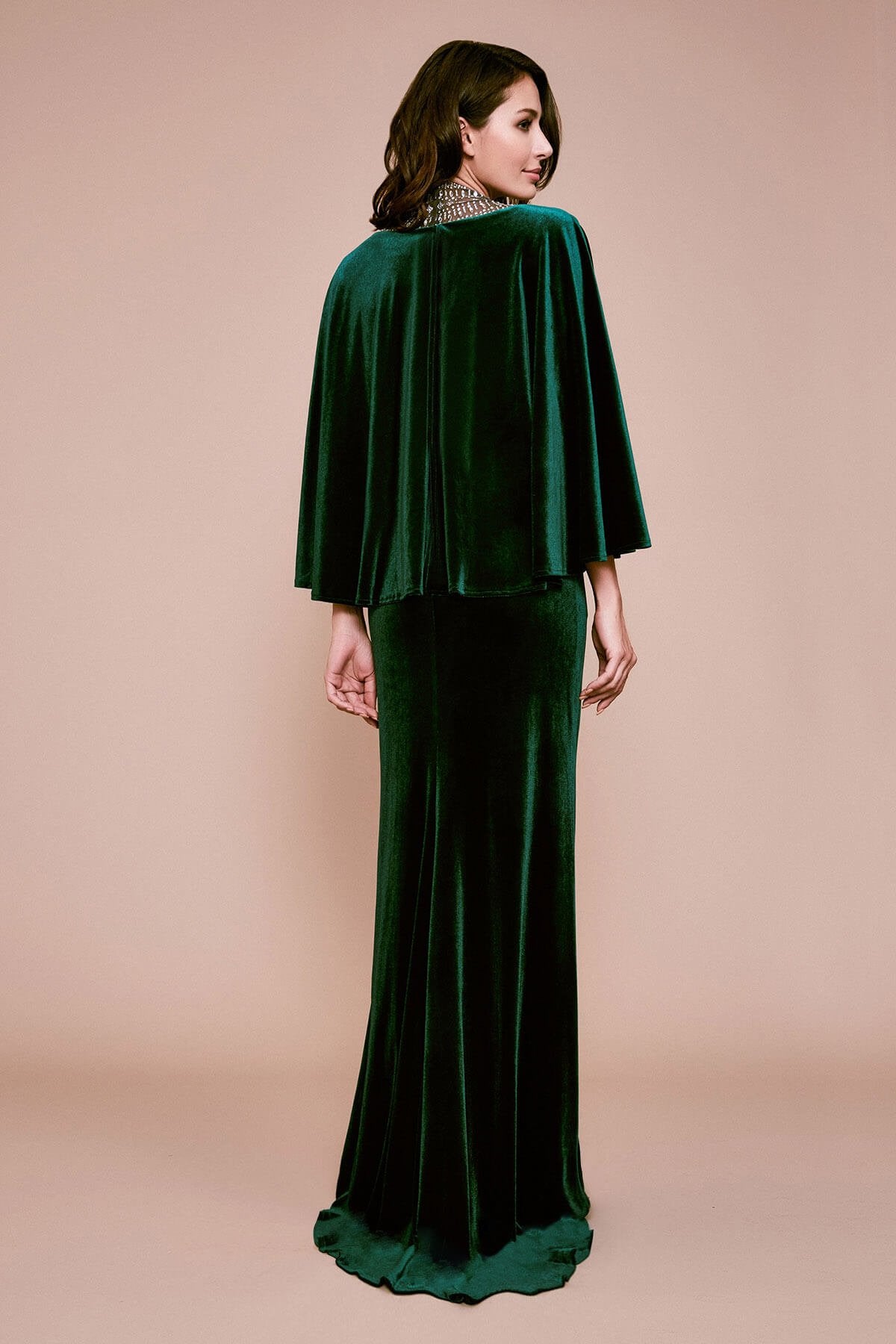 Tadashi Shoji - Panit Velvet Evening Gown