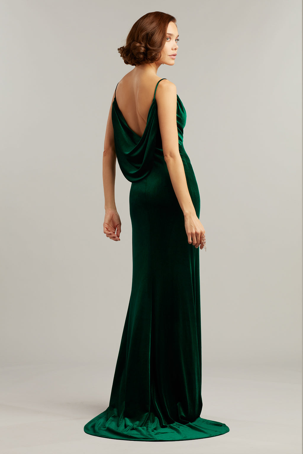 Joyse Draped Slip Gown