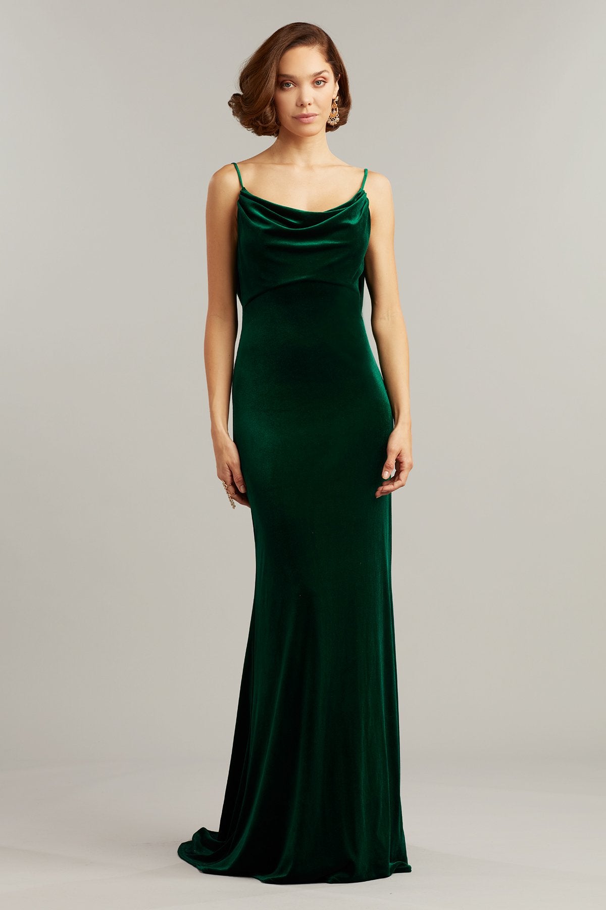Joyse Draped Slip Gown