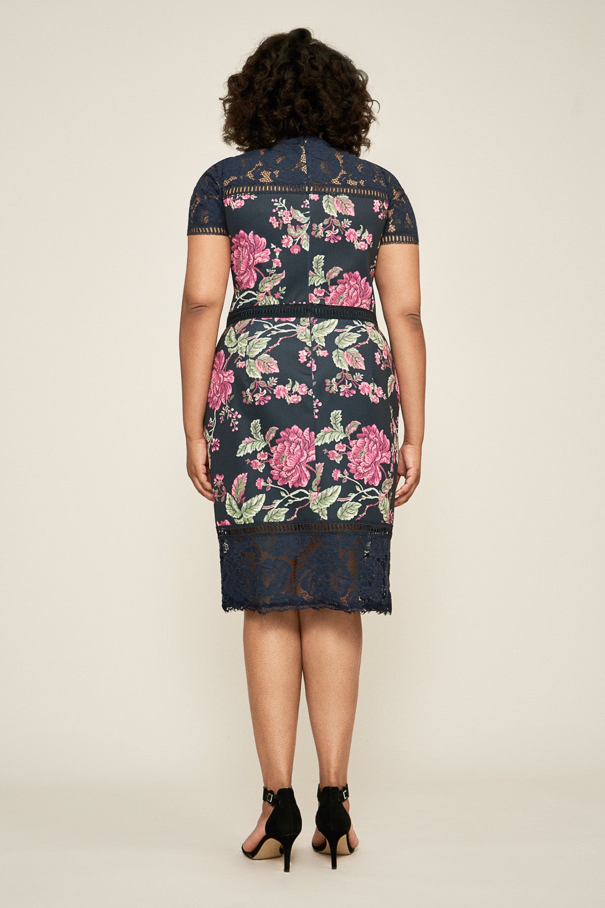 Tadashi Shoji - Helena Floral Neoprene Dress - PLUS SIZE