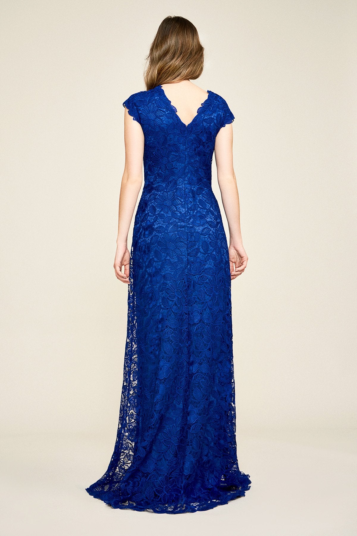 Levant Floral Lace Gown