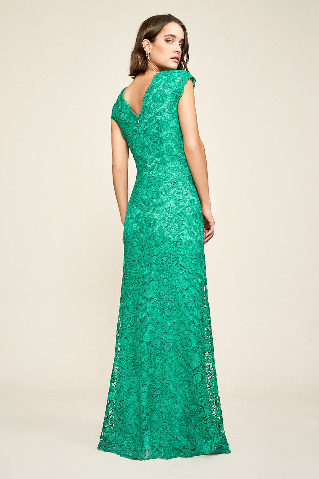 Levant Floral Lace Gown