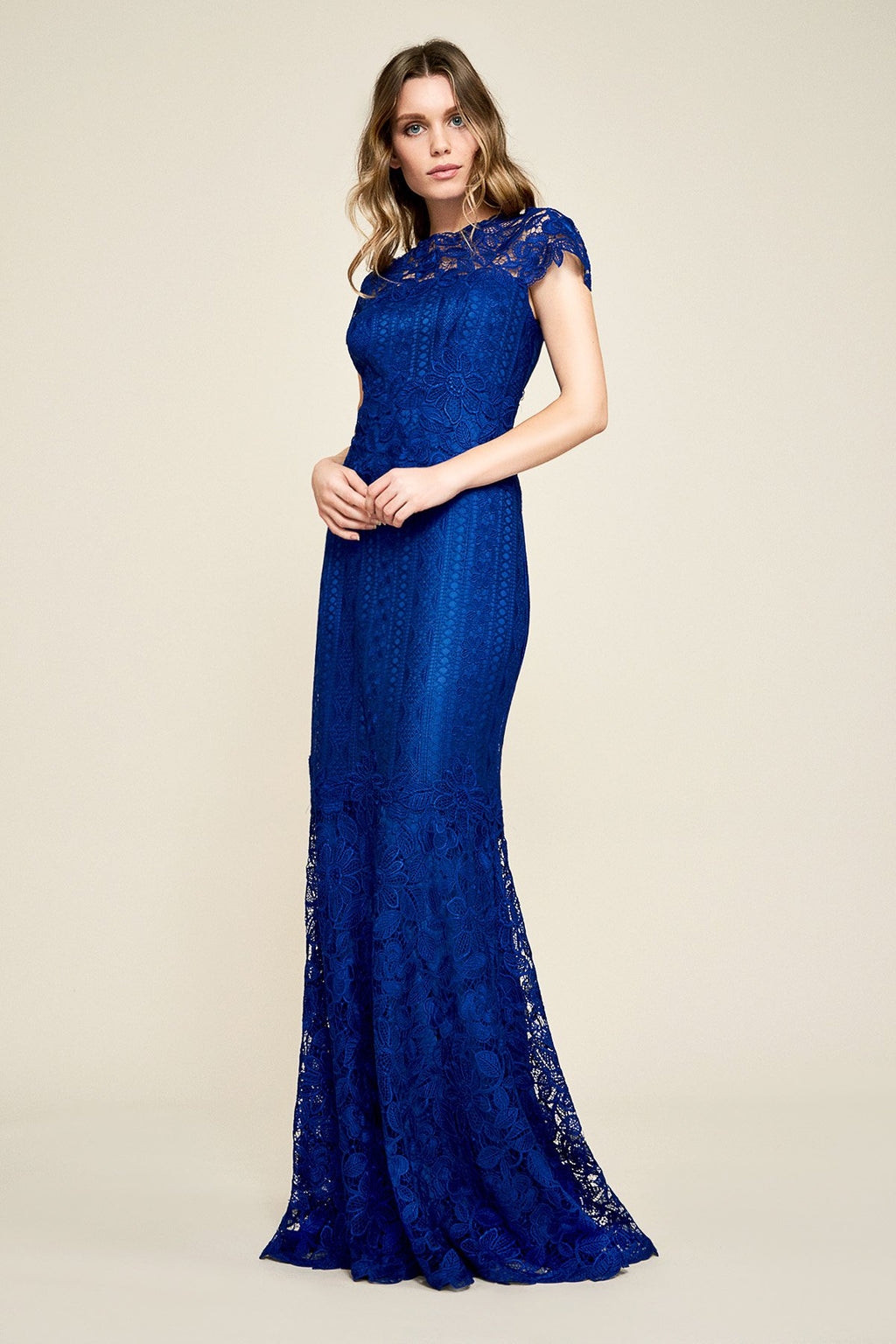 Tadashi Shoji - Allison Embroidered Lace Gown