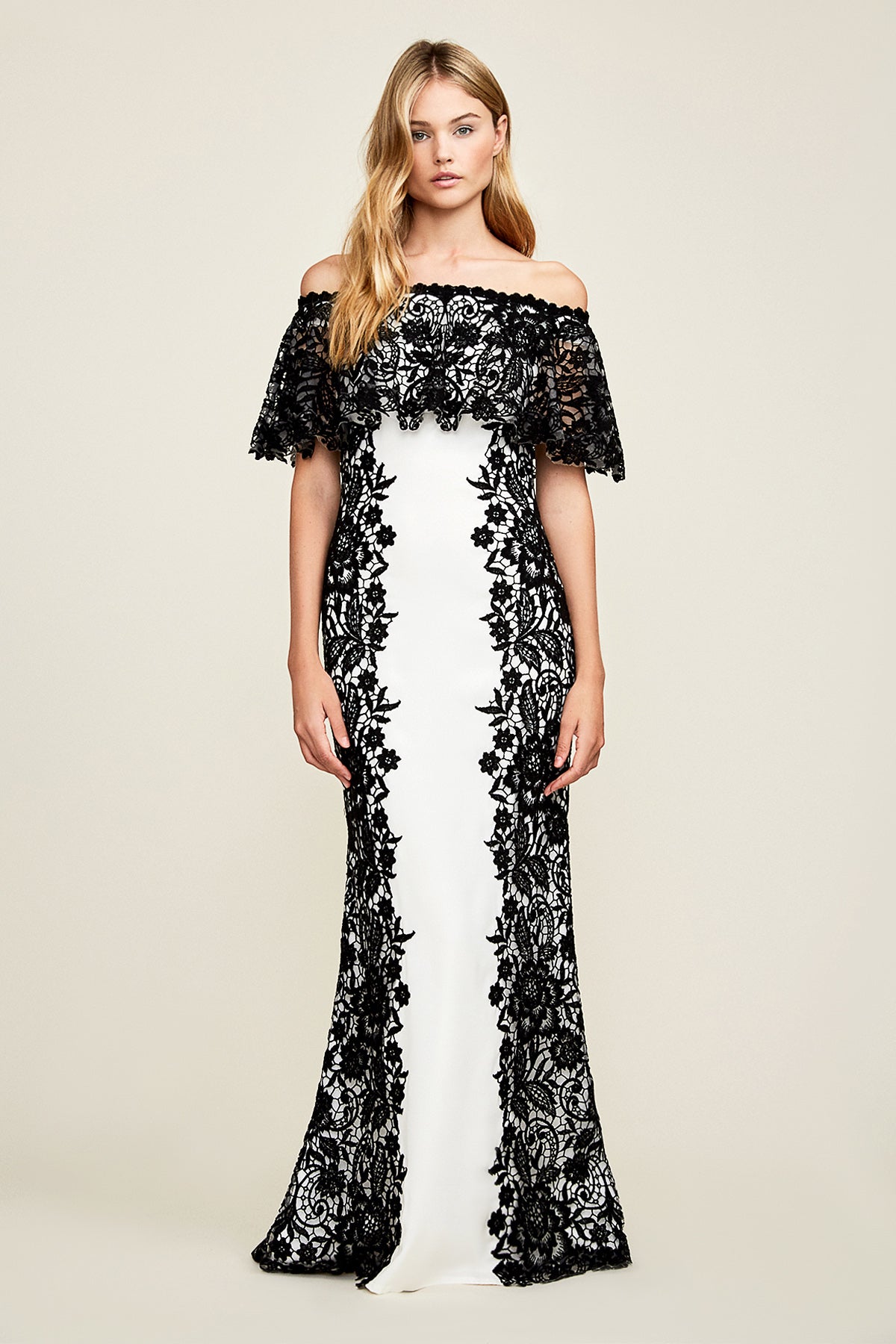 Tadashi Shoji - Ellyn Off-The-Shoulder Gown
