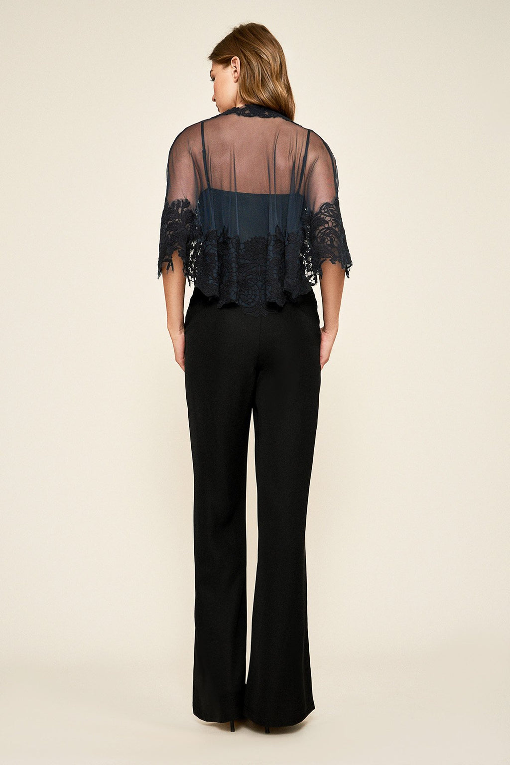 Tadashi Shoji - Porto Mesh Capelet