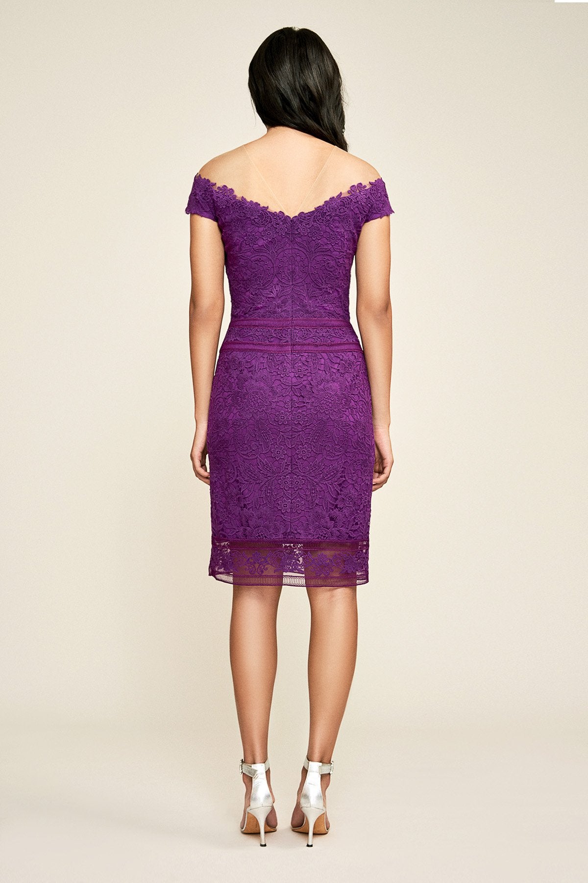 Miya Off-The-Shoulder Lace Dress