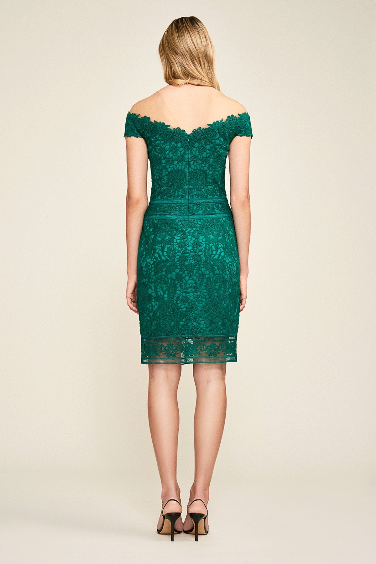 Tadashi Shoji - Miya Off-The-Shoulder Lace Dress