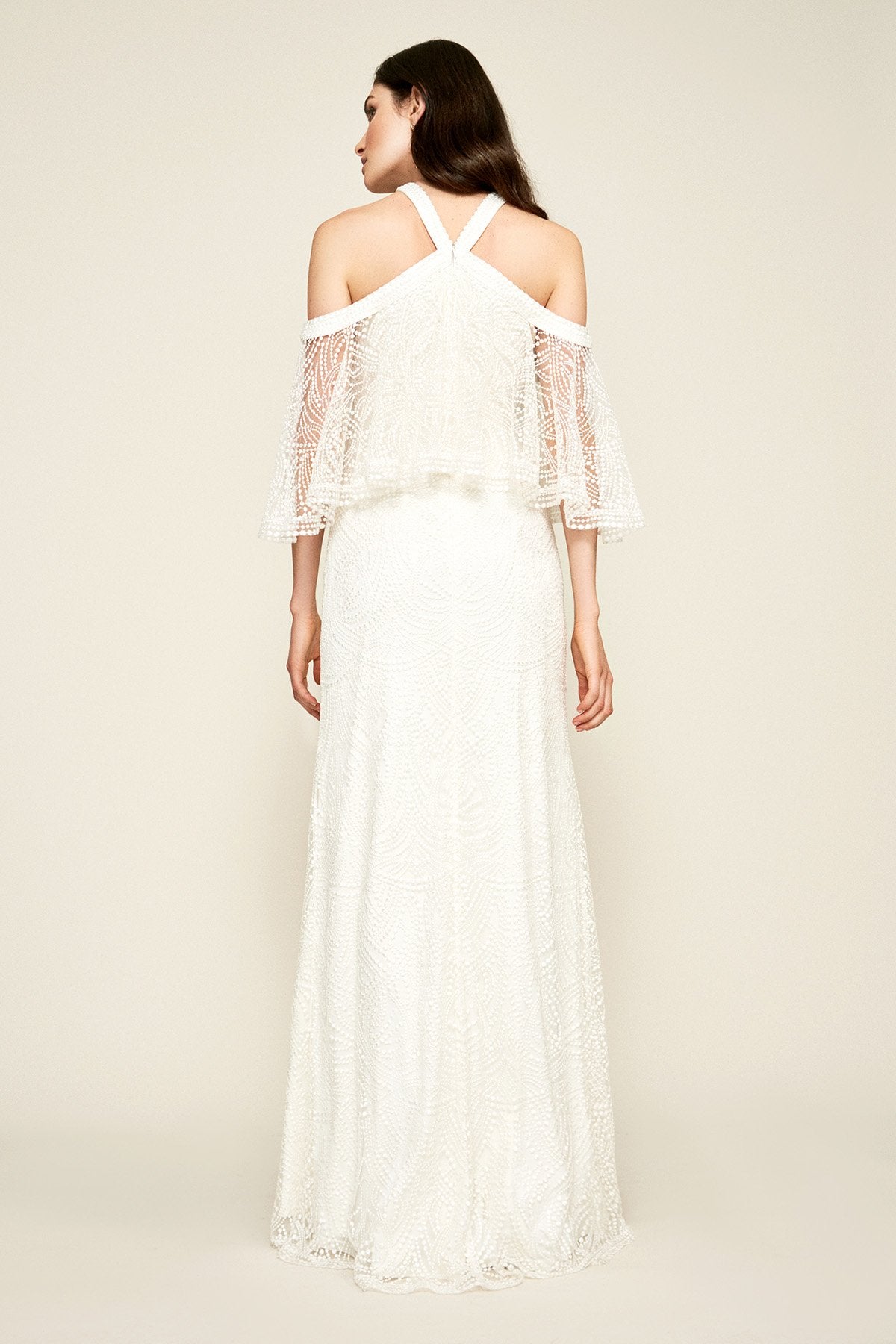 Tadashi Shoji - Laboe Halter Neck Gown