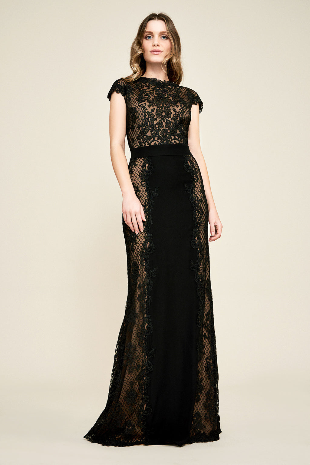 Tadashi Shoji - Alexandra Embroidered Lace Gown