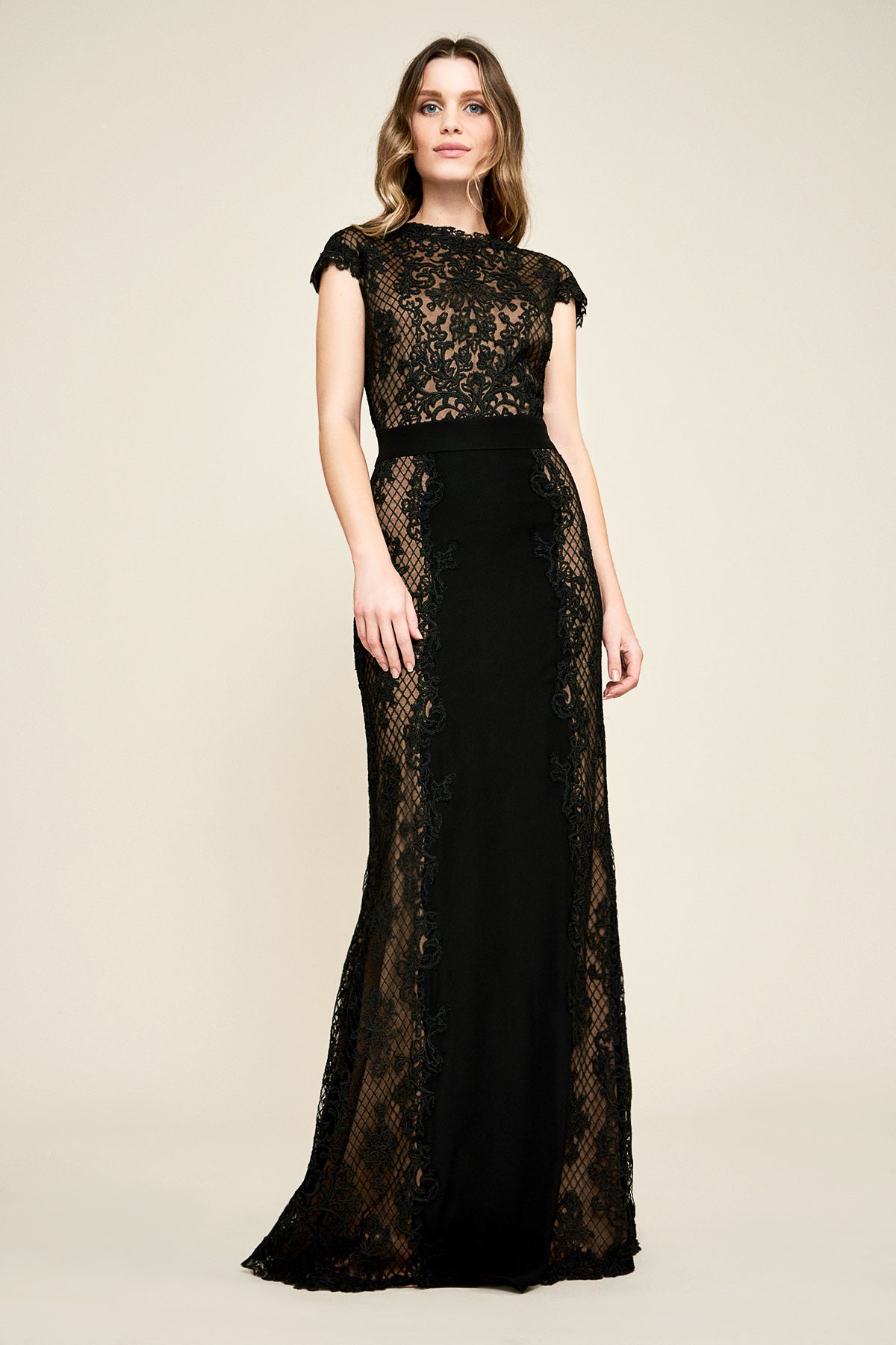 Tadashi Shoji - Alexandra Embroidered Lace Gown