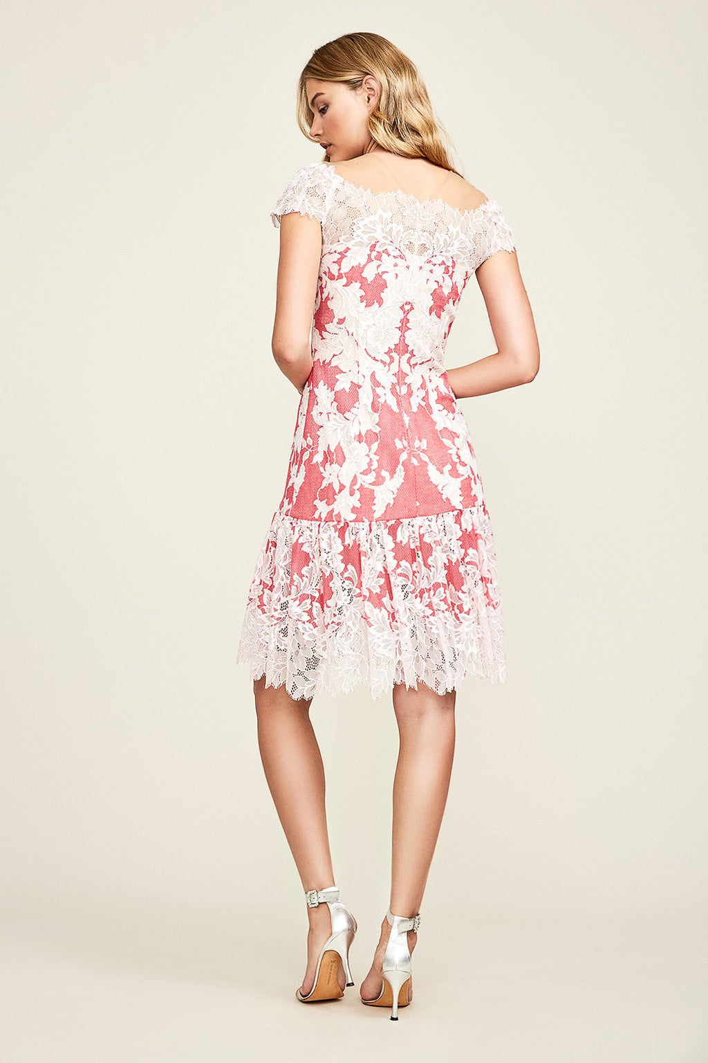 Tadashi Shoji - Hailee Contrast Lace Dress