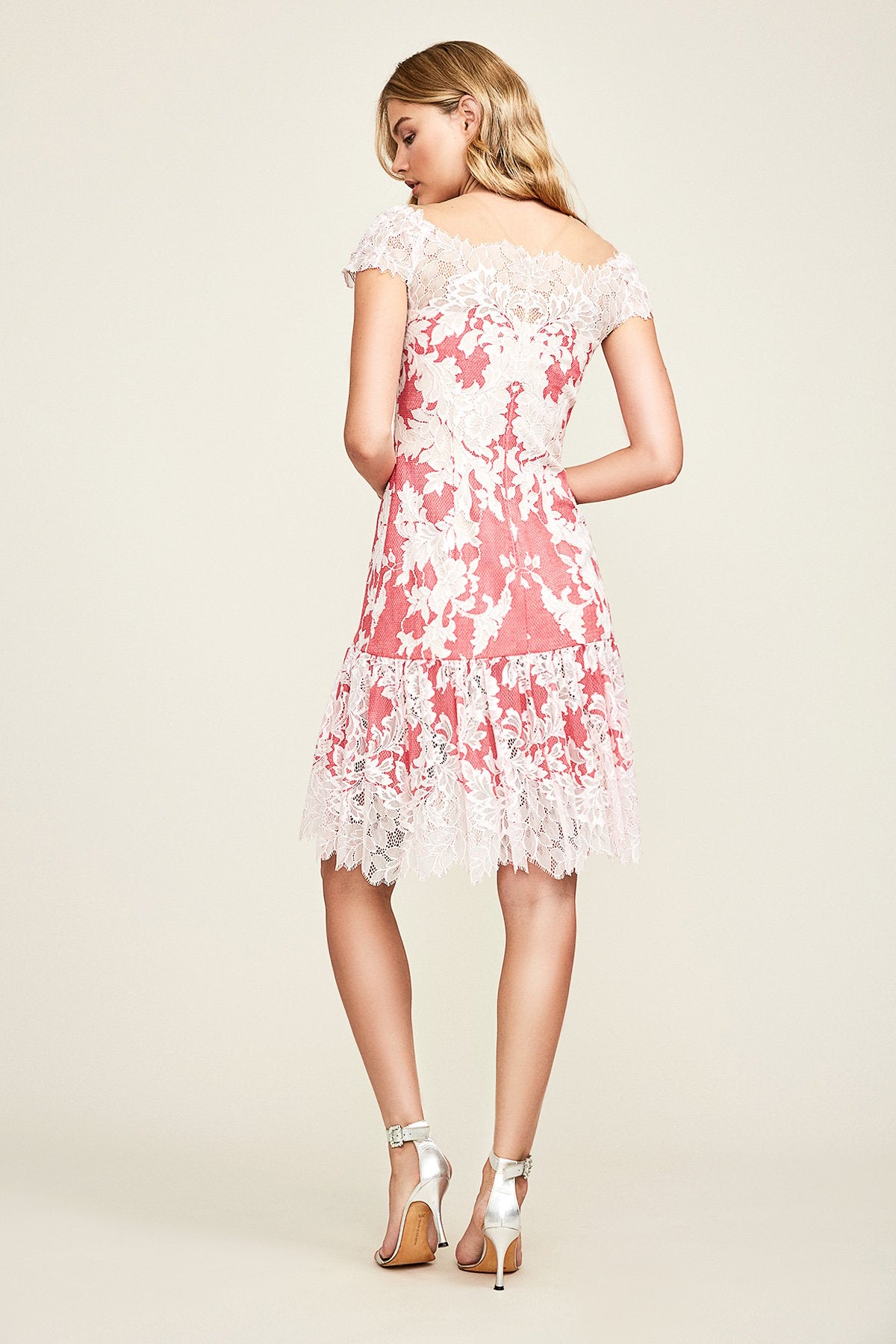 Tadashi Shoji - Hailee Contrast Lace Dress