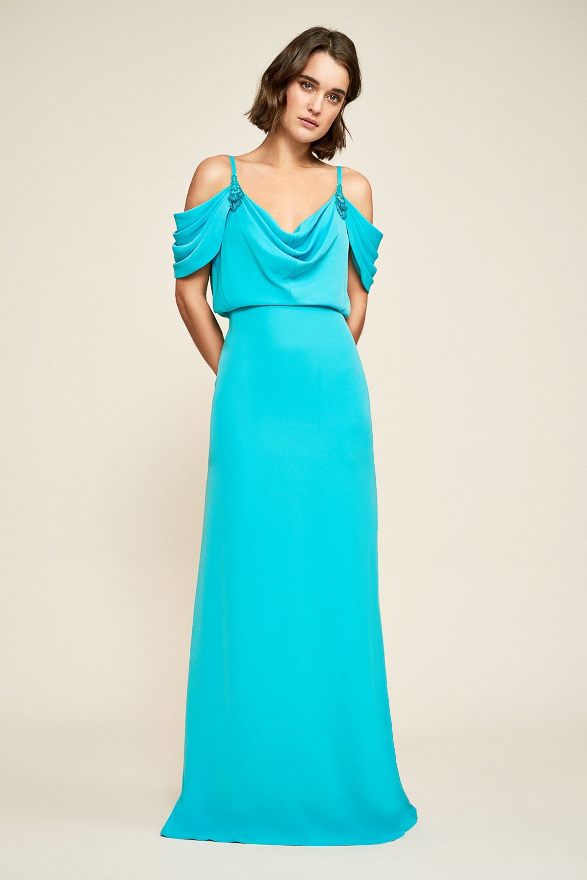 Sophie Crepe Evening Gown