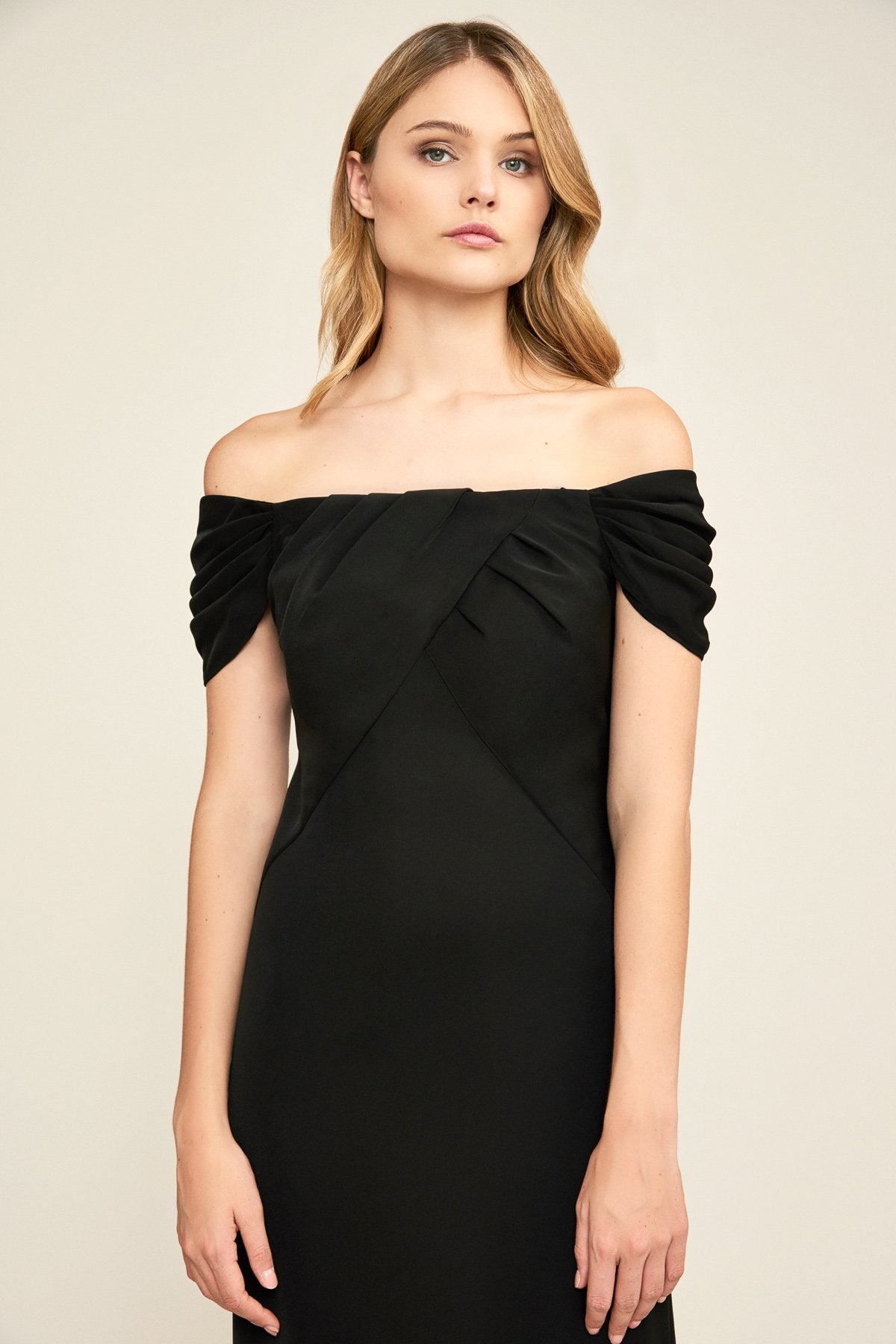 Vanessa Crepe Gown