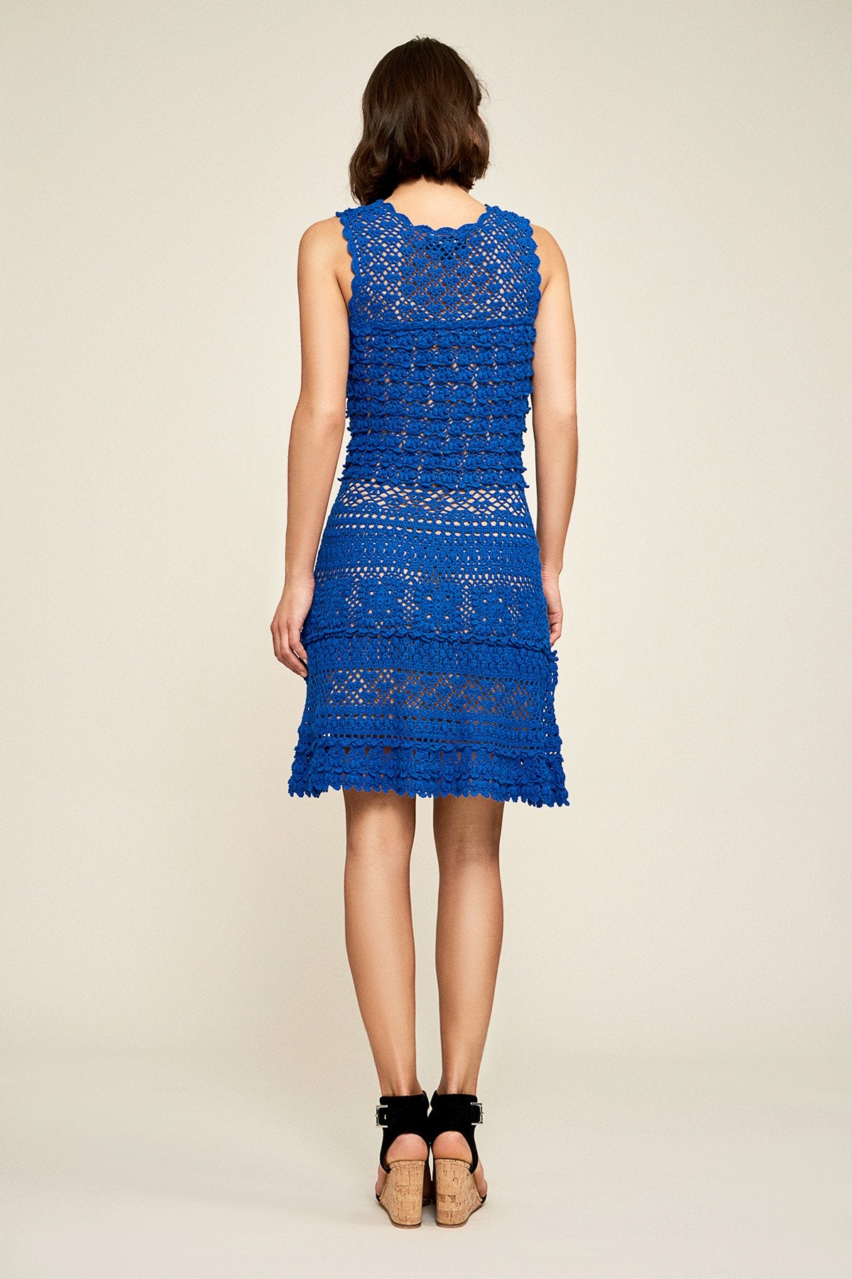 Tadashi Shoji - Alana Crochet Knit Dress