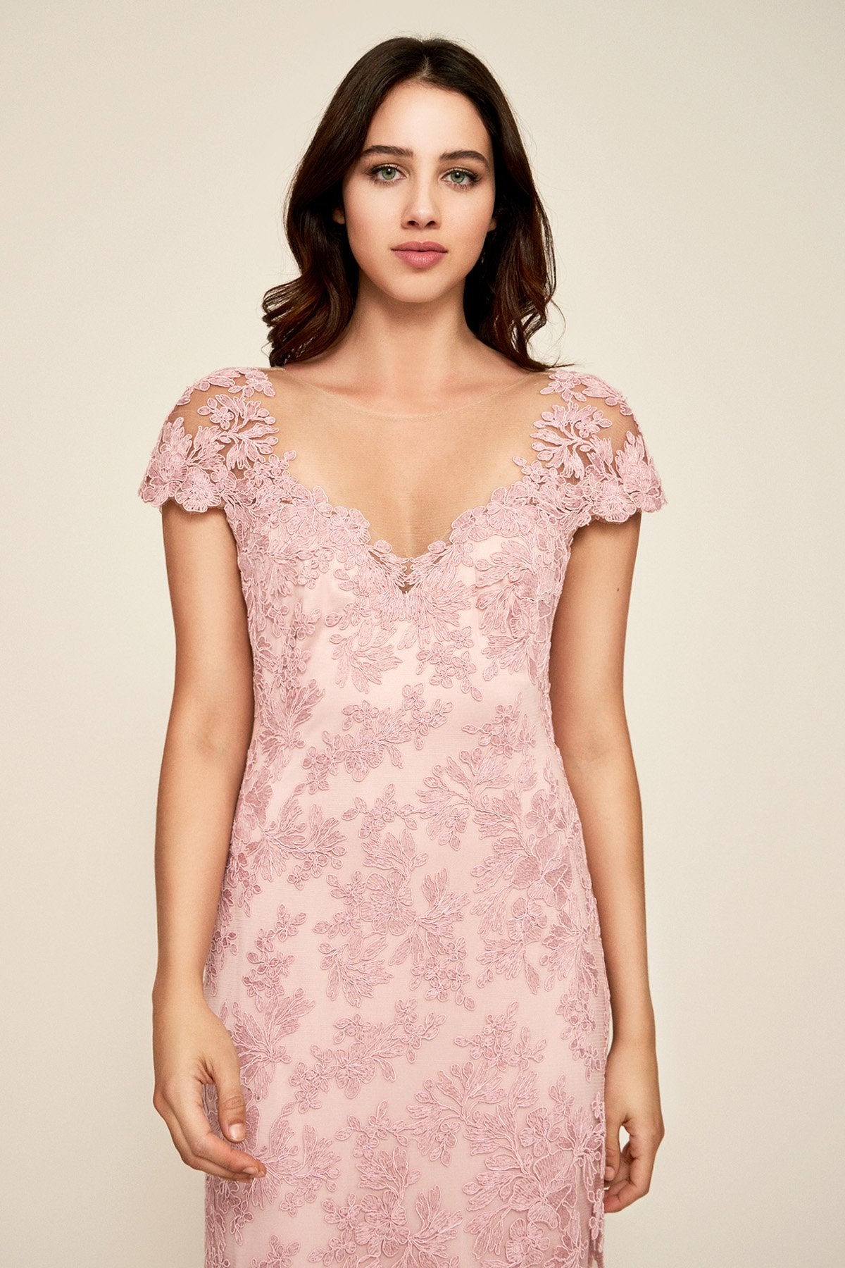 June Lace Gown – Tadashi Shoji Official Online Boutique