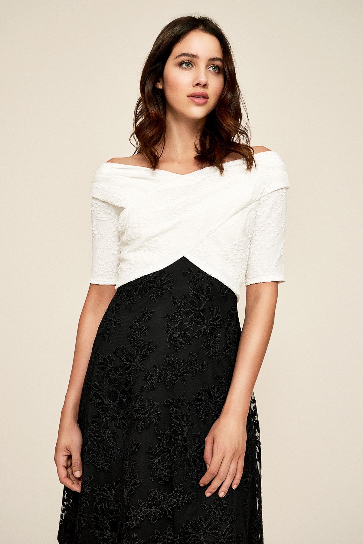 Tadashi Shoji - Dorian Jacquard Dress