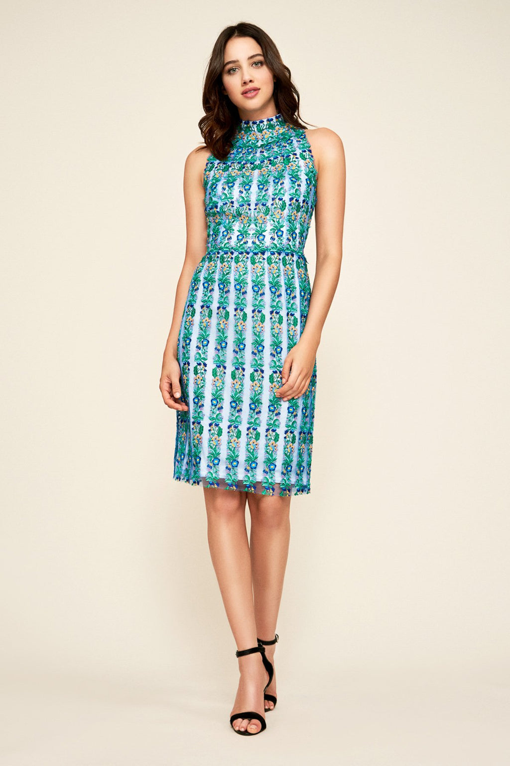 Tadashi Shoji - Reef Embroidered Tulle Dress