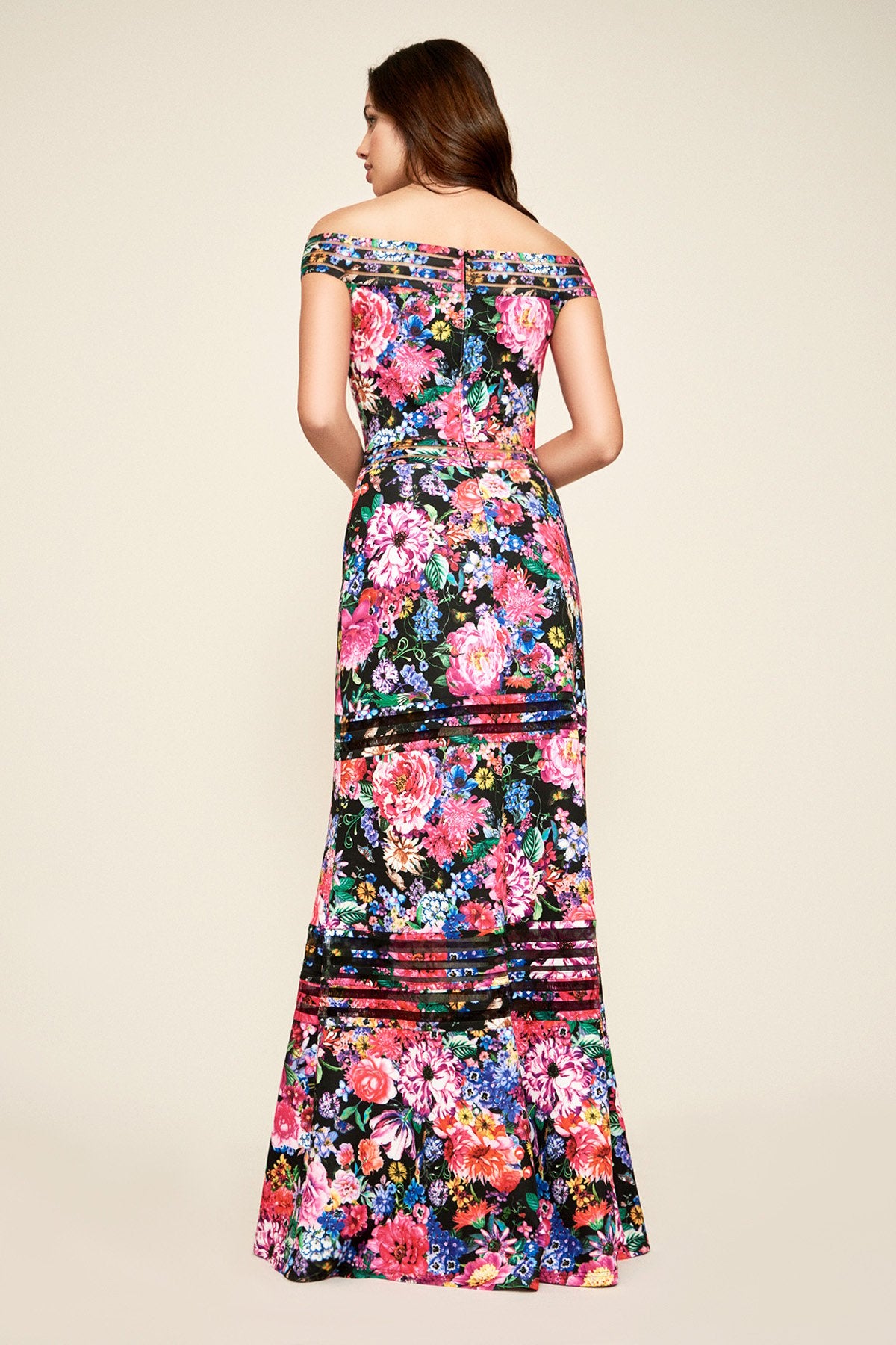 Tadashi Shoji - Bondi Floral Print Gown