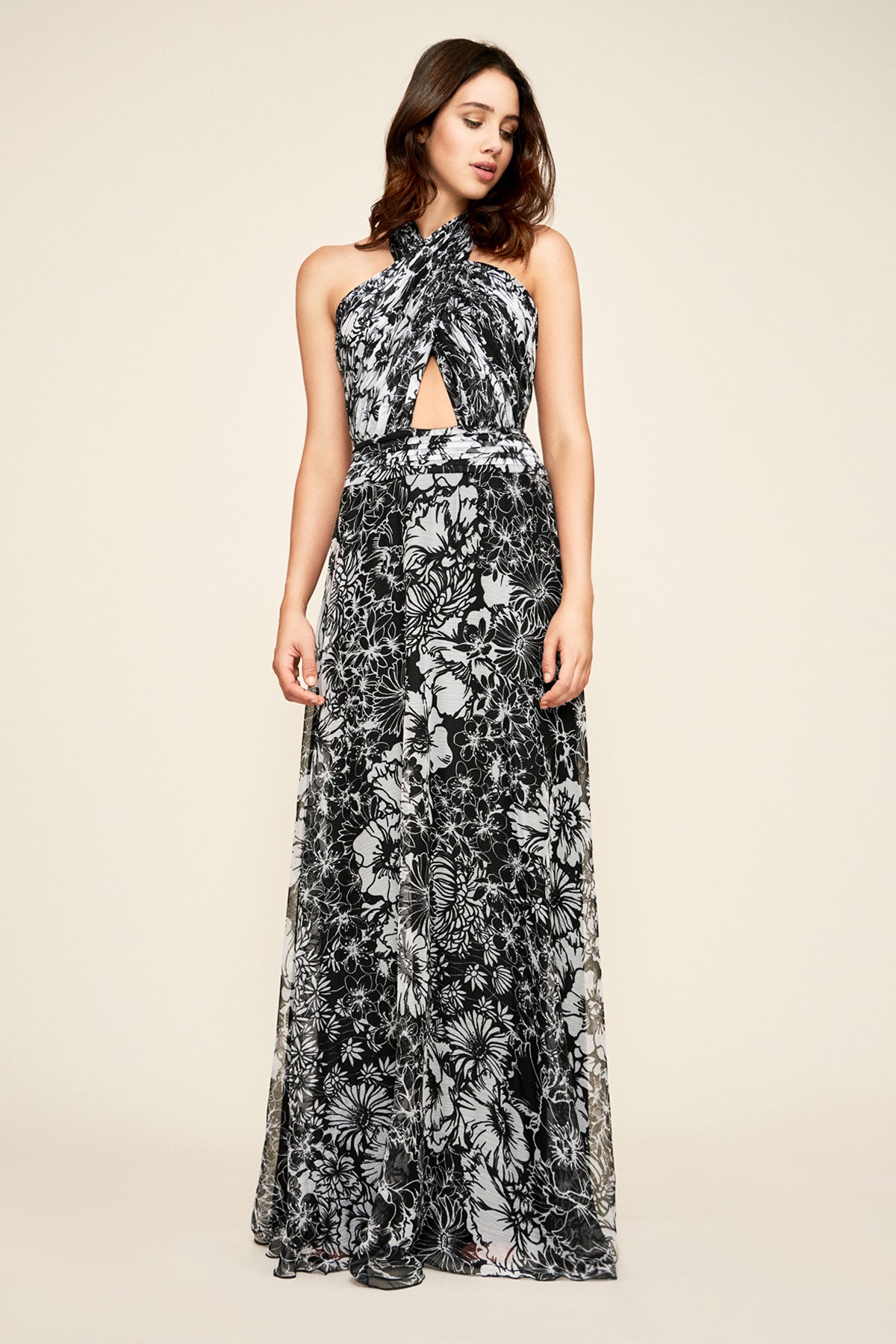 Tadashi Shoji - Pacific Halter Gown