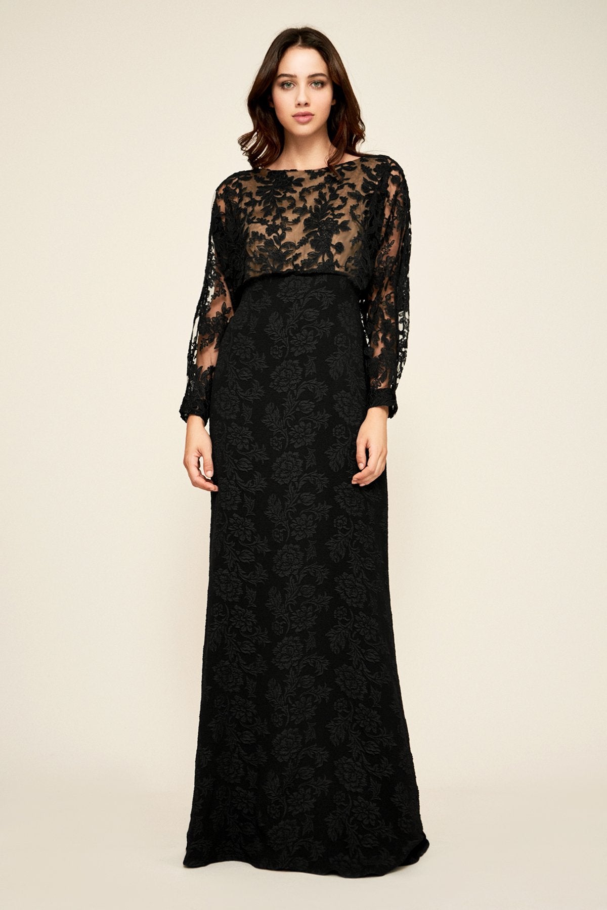 Tadashi Shoji - Ryder Jacquard Gown