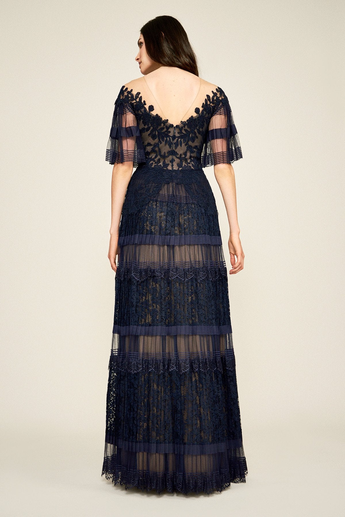 Nevaeh Pleated Gown