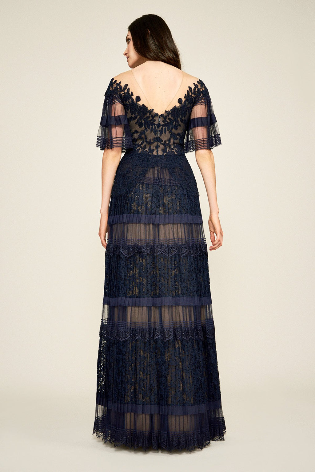 Tadashi Shoji - Nevaeh Pleated Gown