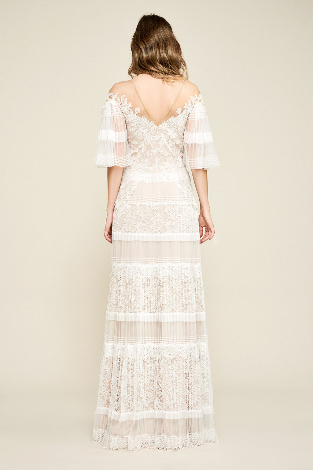 Nevaeh Pleated Gown