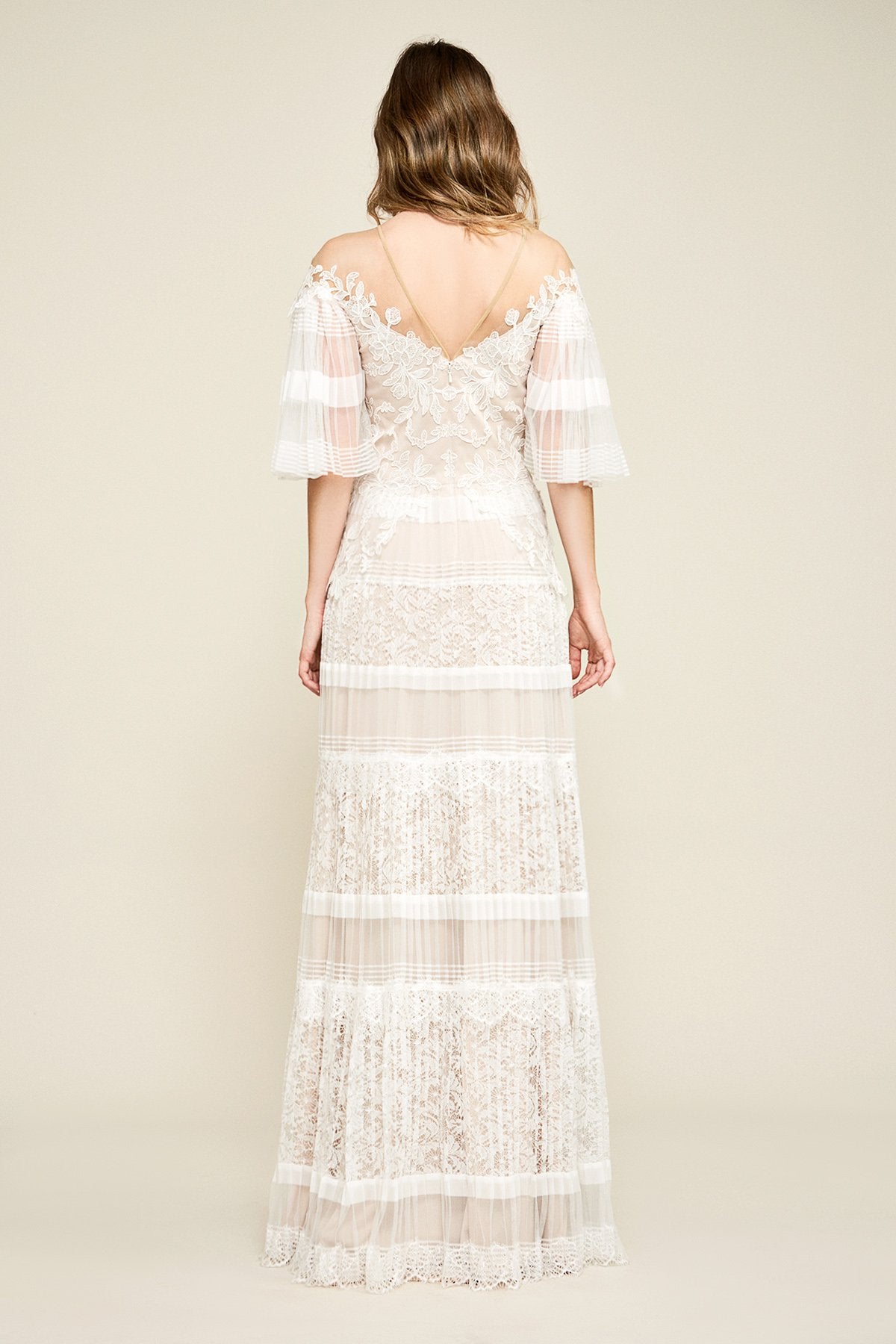 Nevaeh Pleated Gown