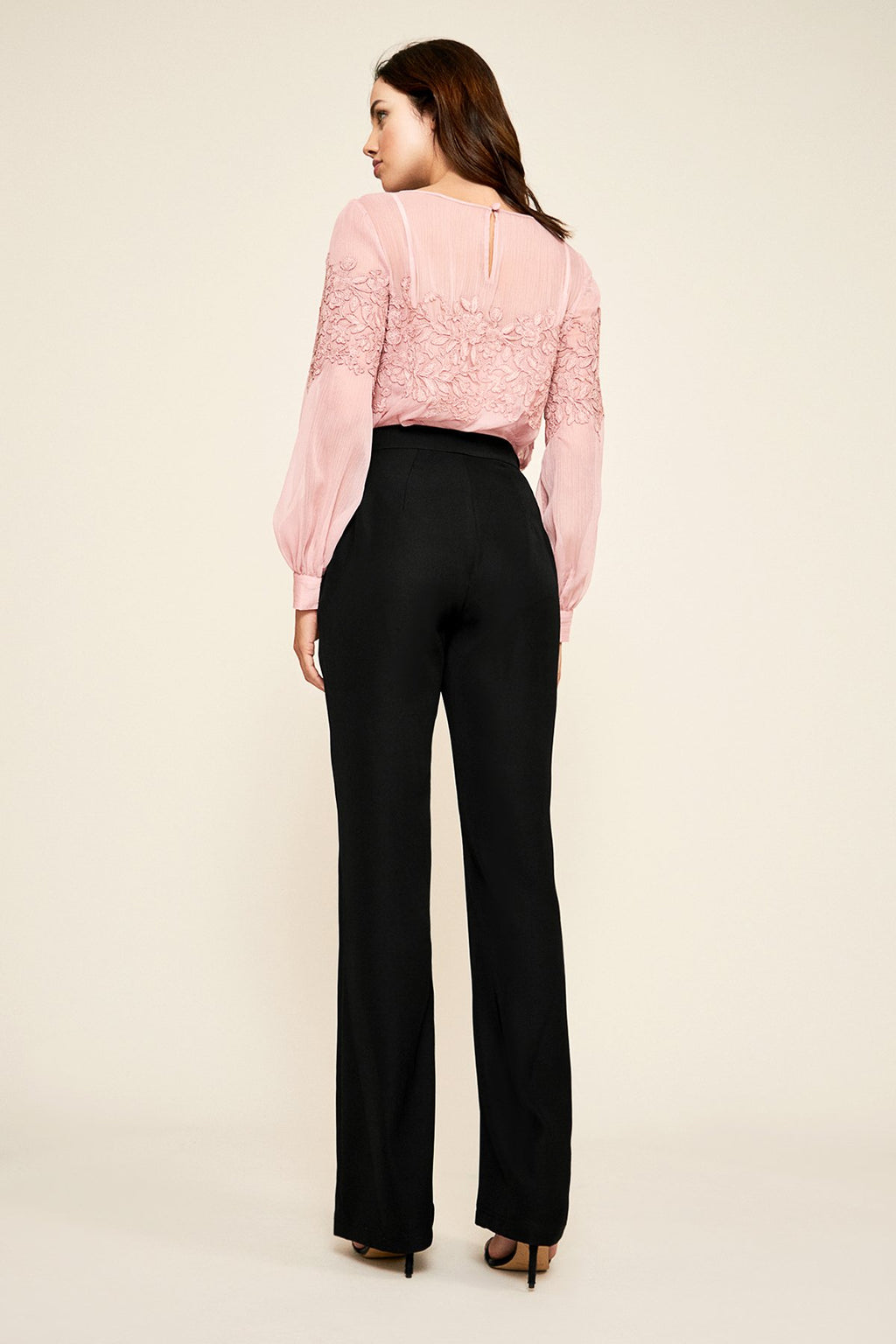 Ezra Crinkle Chiffon Blouse