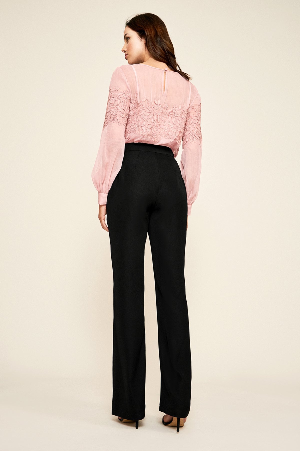 Ezra Crinkle Chiffon Blouse