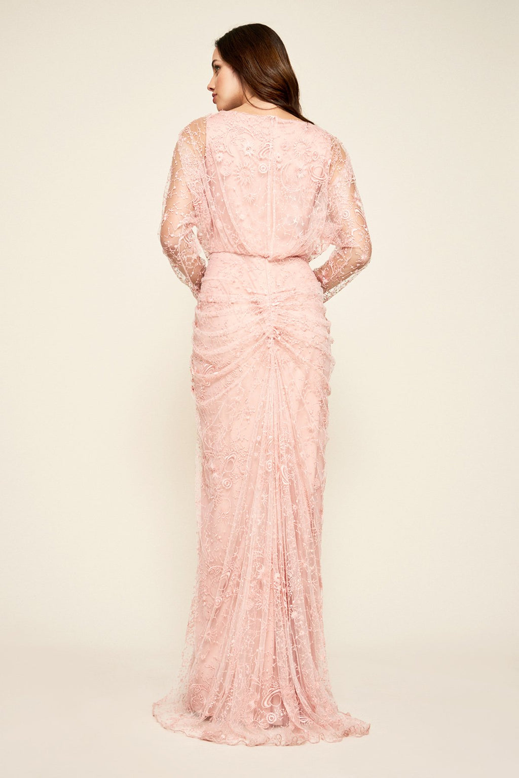 Tadashi Shoji - Oceana Metallic Embroidered Gown