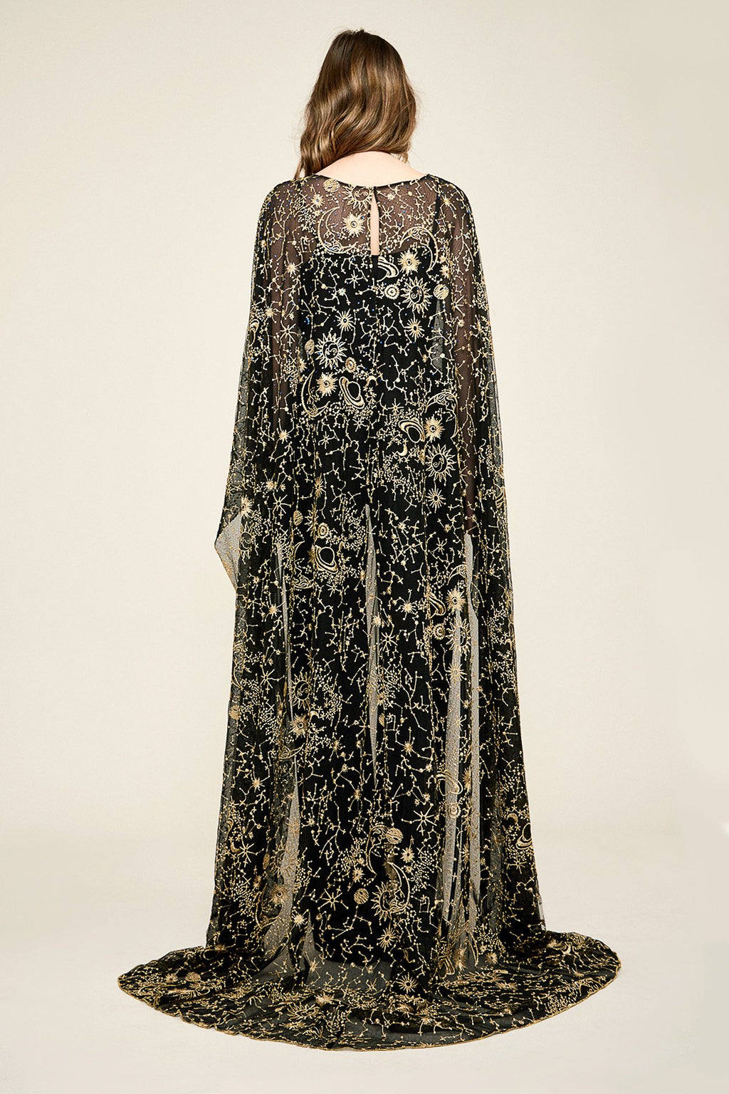 Tadashi Shoji - Galaxy Sweeping Cape