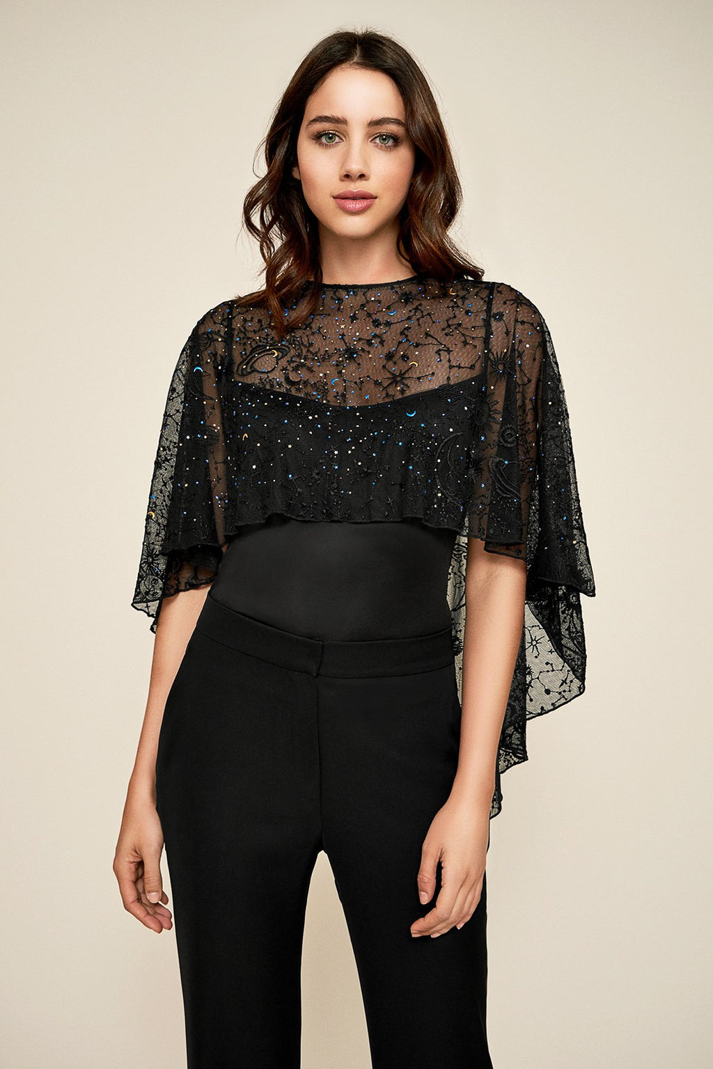 Orion High-Low Capelet