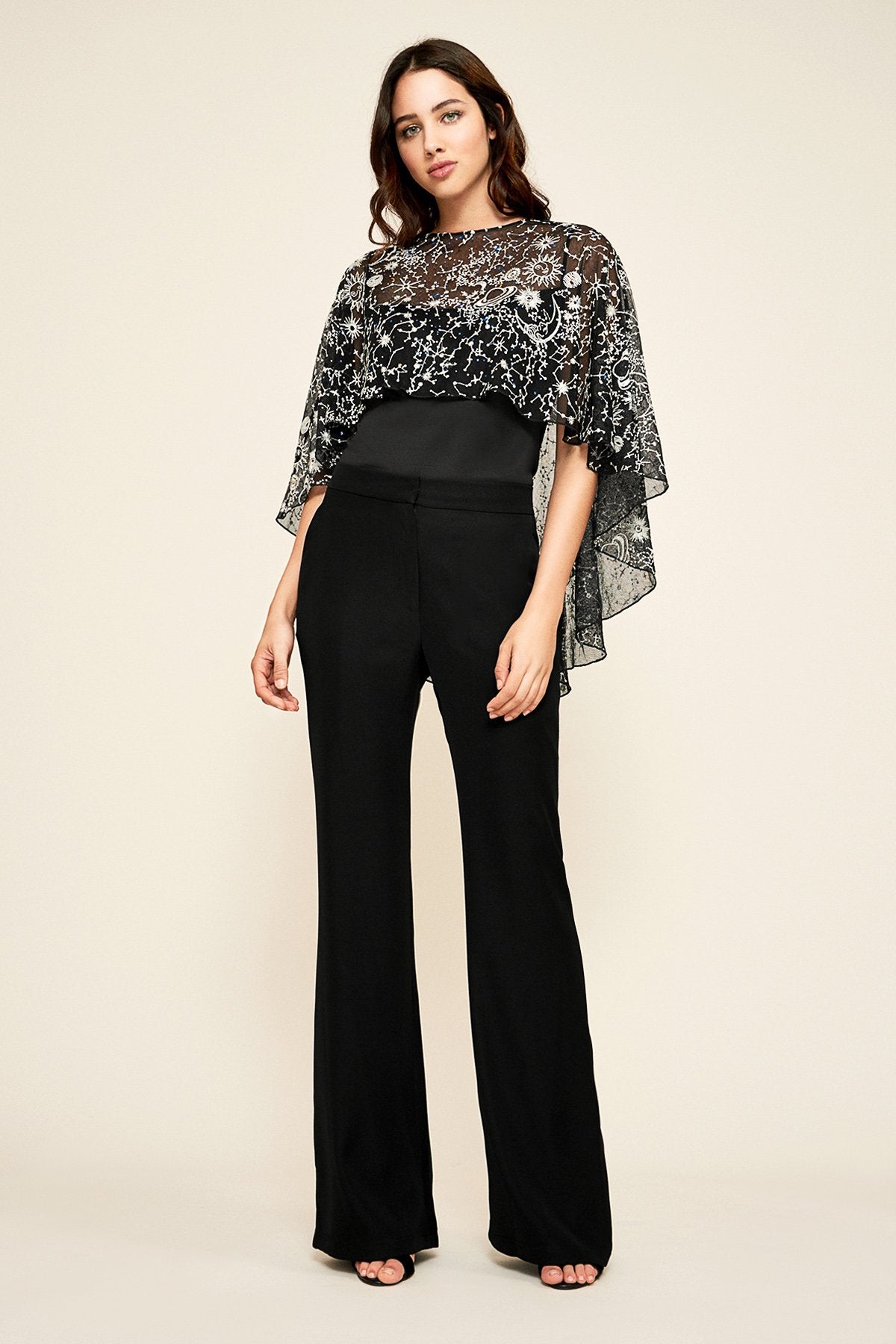 Tadashi Shoji - Orion High-Low Capelet