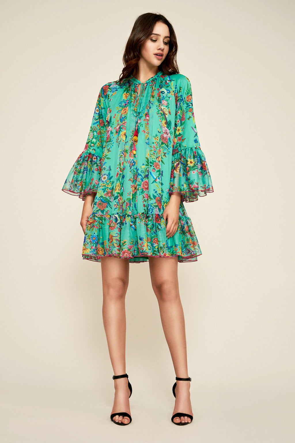 Tadashi Shoji - Eden Chiffon Mini Dress